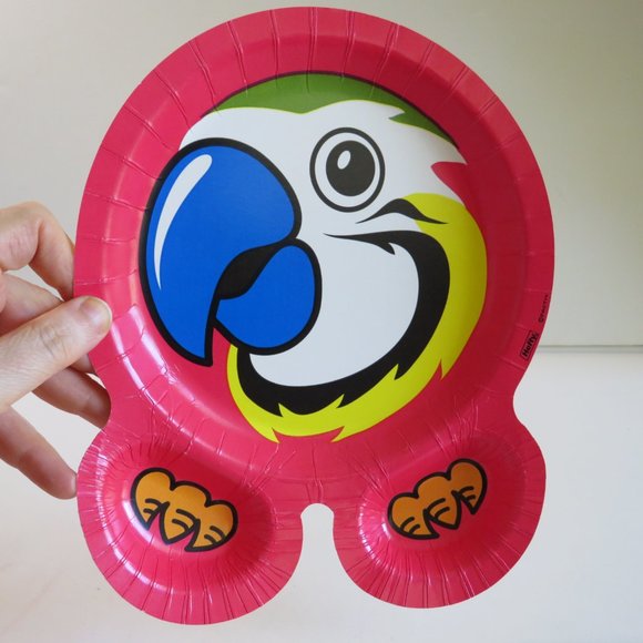 PARROT ZOO PALS Hefty paper plate (1 item) - Picture 2 of 4